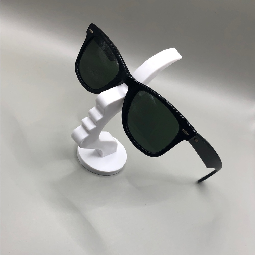 Bausch and lomb ray ban black wayfarer sunglasses EXTRA WIDE FIT - read VINTAGE